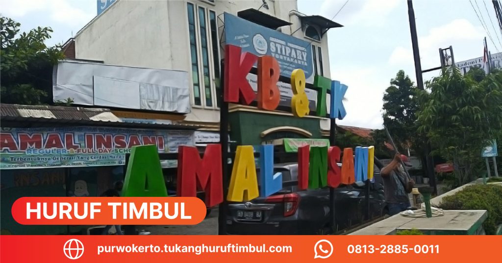 JASA HURUF TIMBUL PURWOKERTO