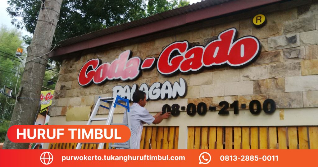 PEMBUATAN HURUF TIMBUL PURWOKERTO