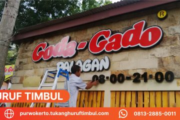 PEMBUATAN HURUF TIMBUL PURWOKERTO